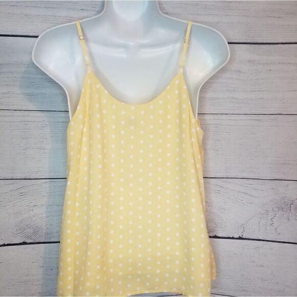 Women's Polkadot Print Tank Top - Picture 4 of 4